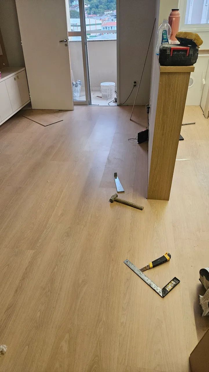Instalação piso vinilico e laminado  - Foto 4