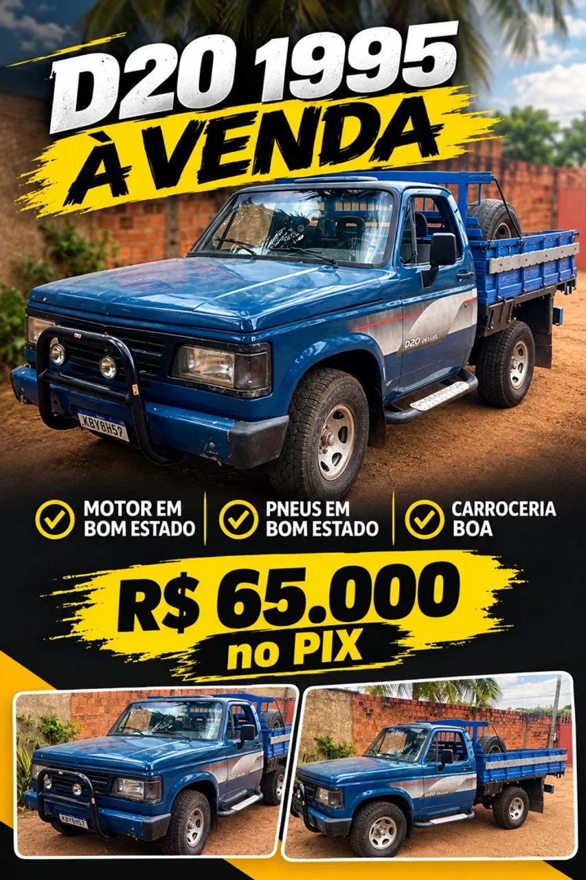 Chevrolet D-20 S / Luxe 3.9/4.0 Diesel 1995