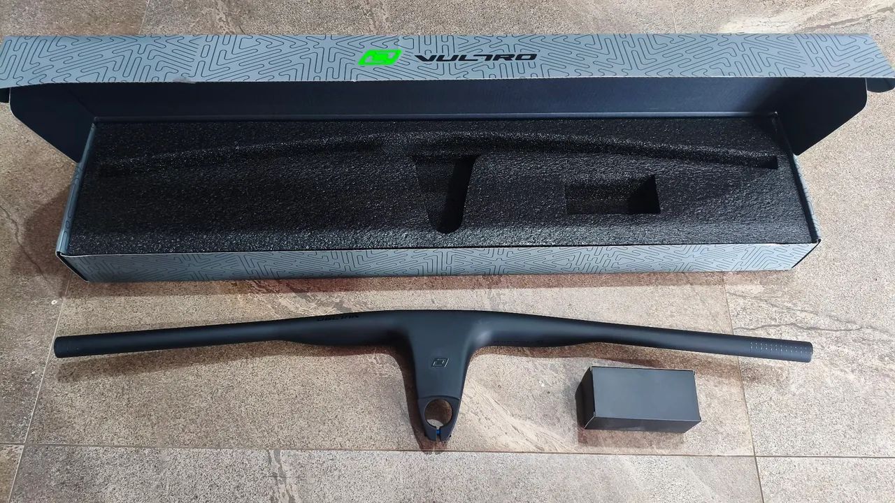 Guidão carbono integrado vultro - Foto 2