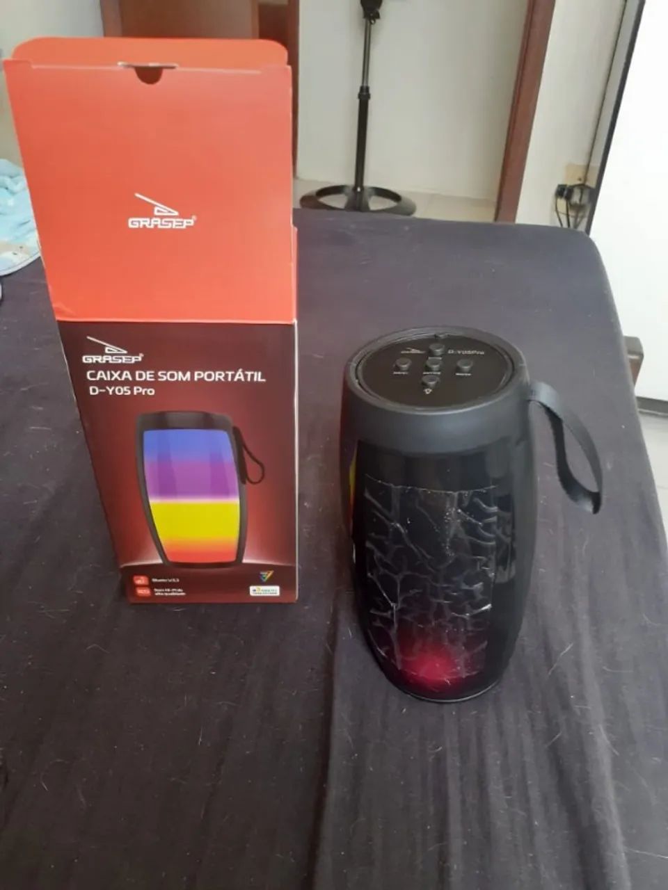 Caixa de som bluetooth portatil D-Y05 pro
