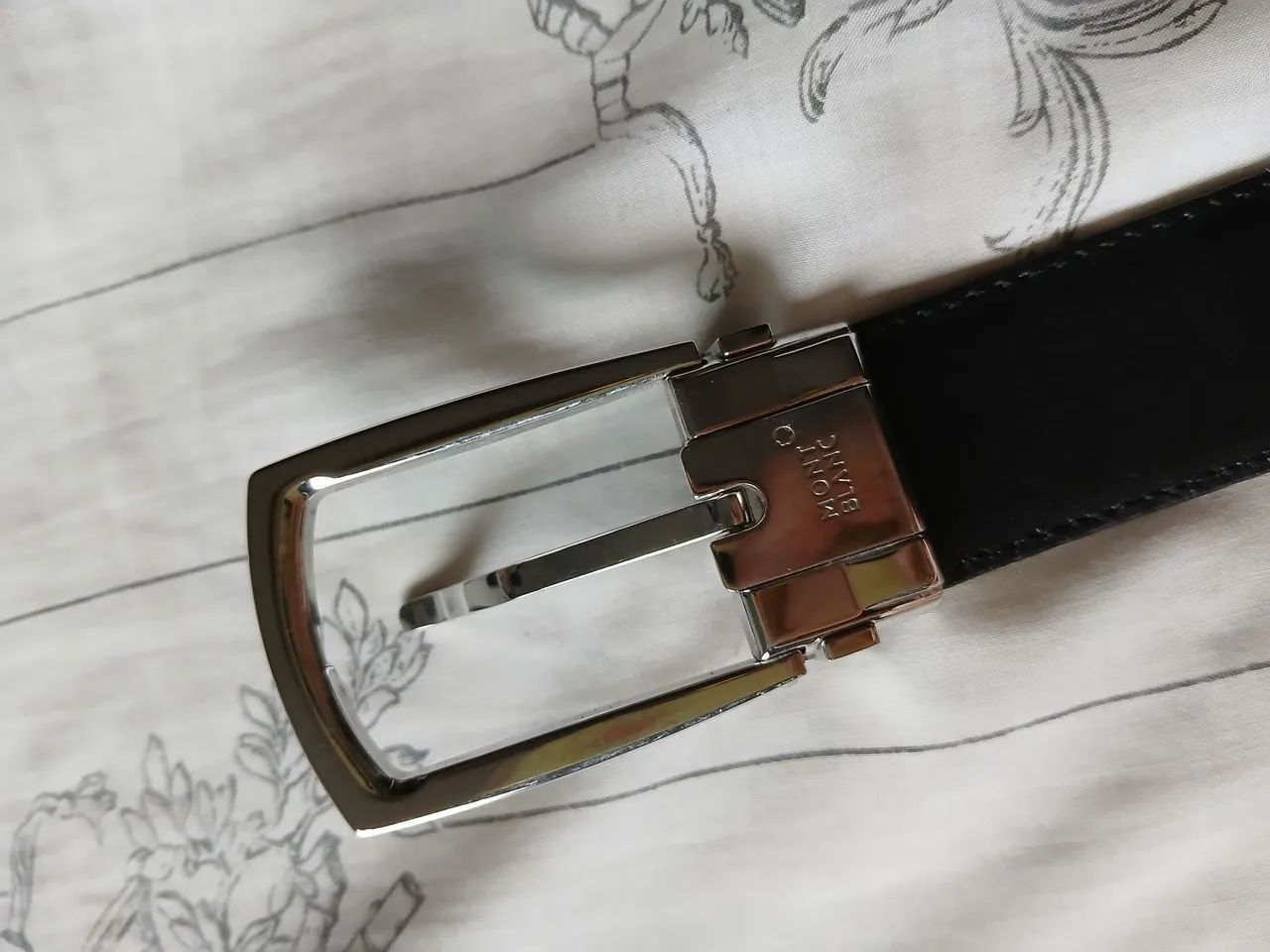 Cinto Montblanc Made in Italy original  - Foto 3