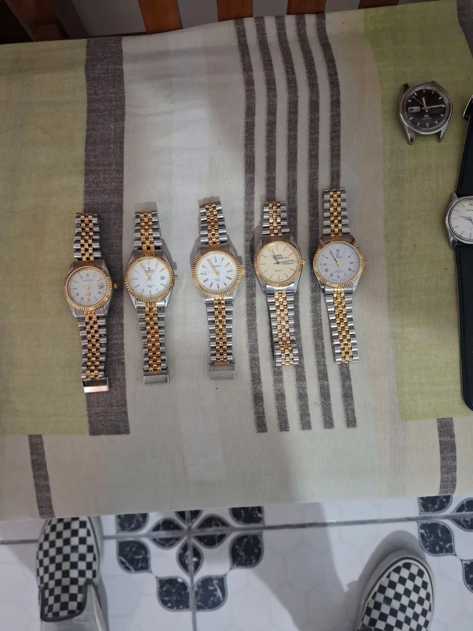 Combo Presidente Quartz(no date,datejust e daydate) - Foto 2