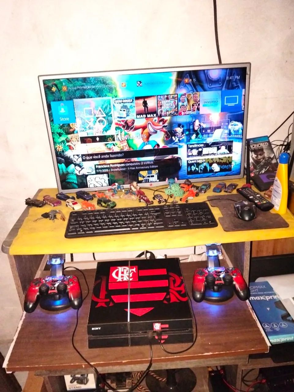Ps4 personalizado e tv LG 32 polegadas  - Foto 5