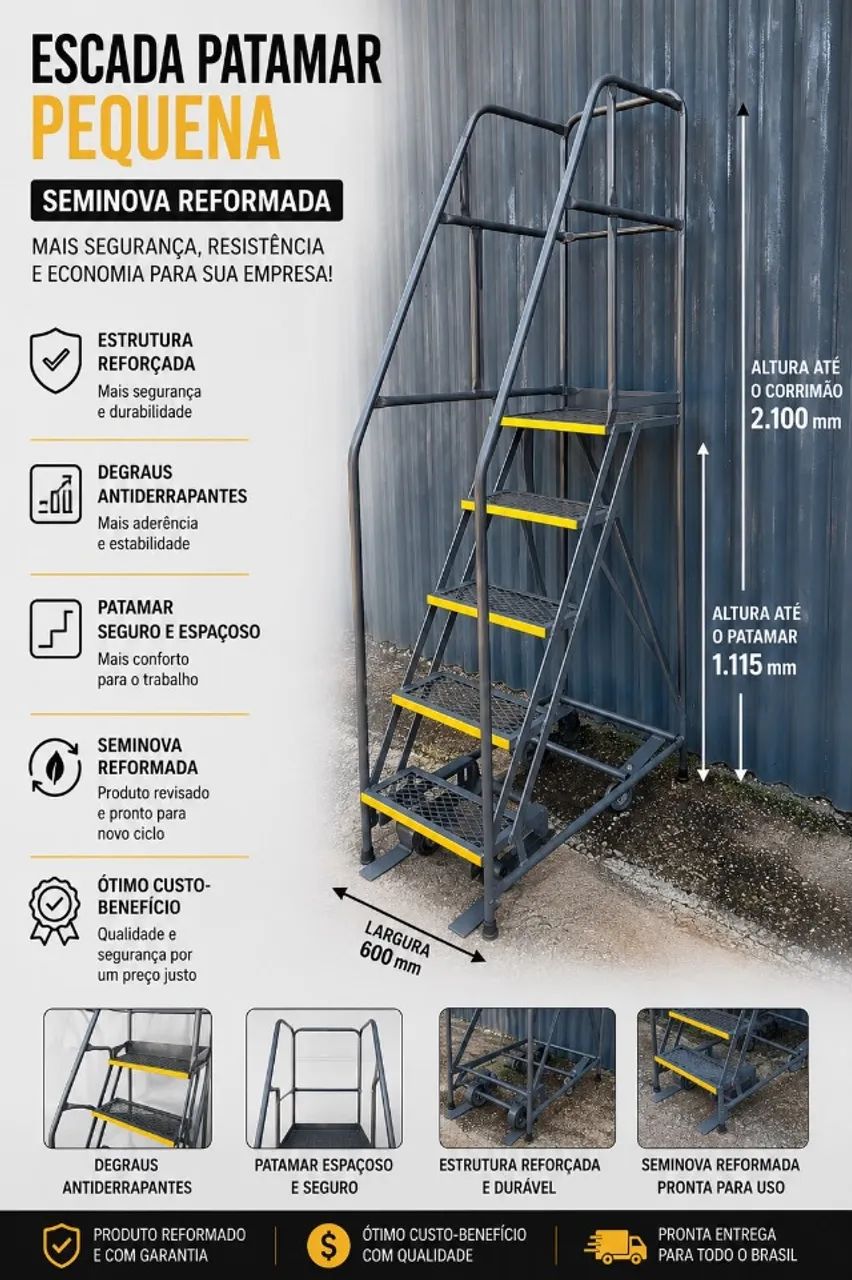 Escada Plataforma  - Foto 2