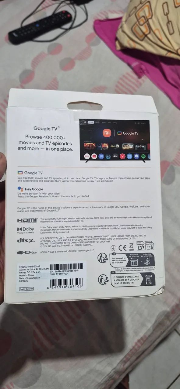 Xiaomi Tv stick 4k 2° geração . 400,00 - Foto 2