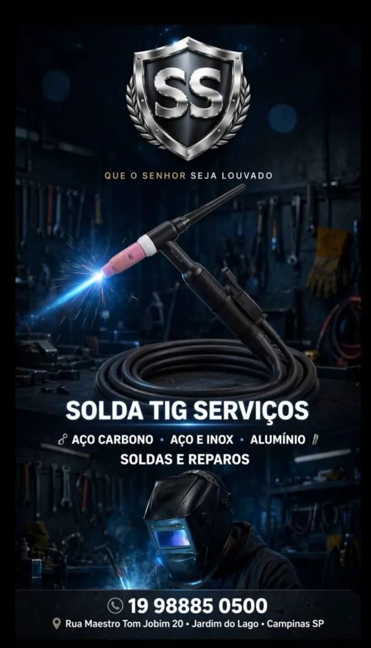 Solda tig soldador