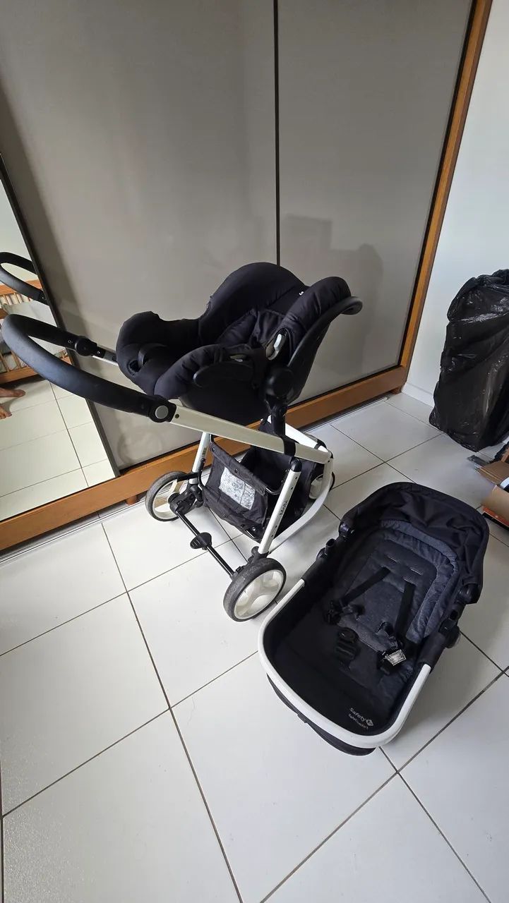 Carinho de bebê e Bebê conforto 3 em 1 - Foto 2