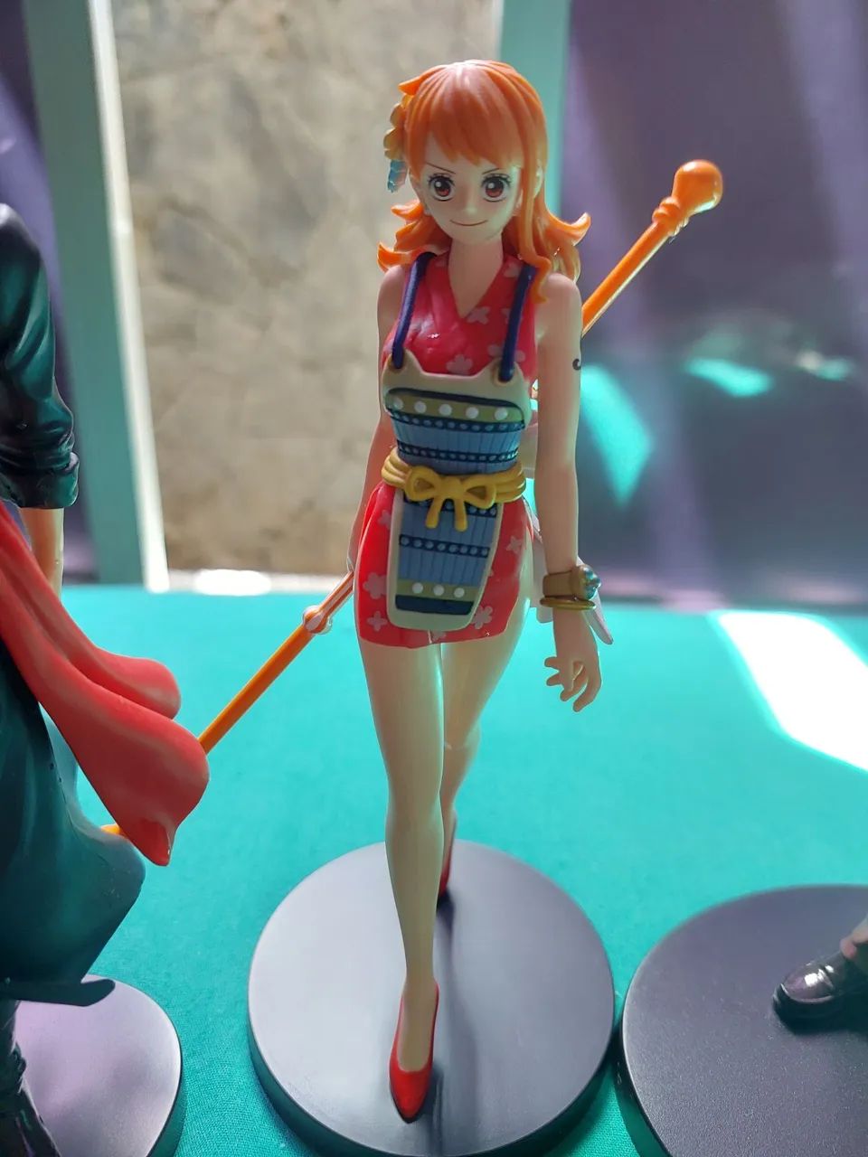 Conjunto One Piece Figures Bandai Zoro, Nami e Sanji - Foto 3