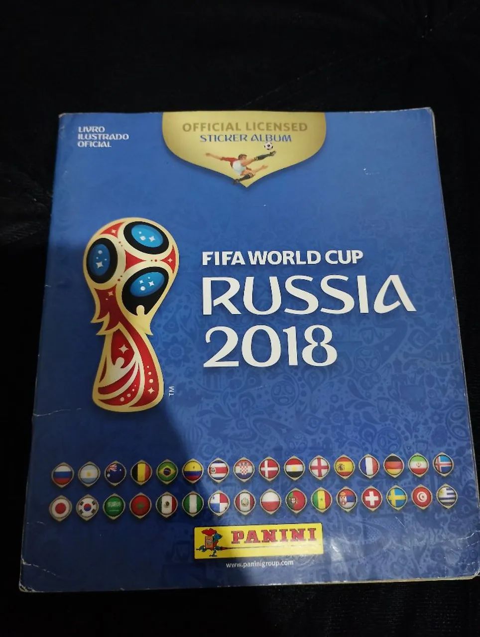 Álbum de figurinhas copa do mundo 2018 completo! 