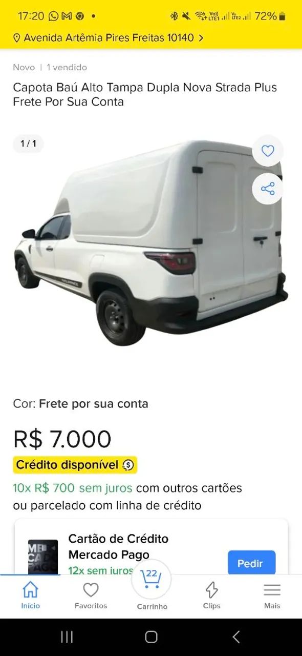 Fiat Strada Endurance 1.3 Flex 8V CS 2024 - Foto 9