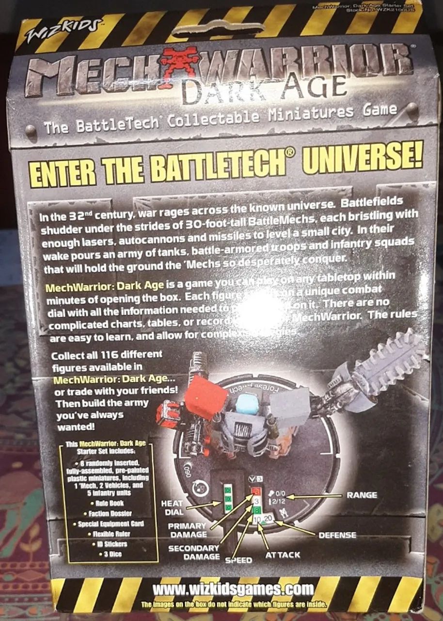 Jogo RPG - jogo de tabuleiro MechWarrior - Dark Age  BattleTech - Lacrado - Foto 2