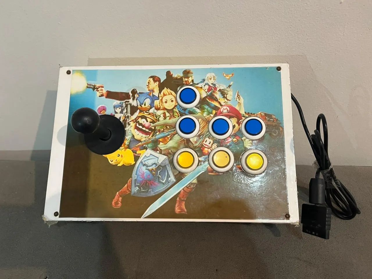 Controle arcade ps2 