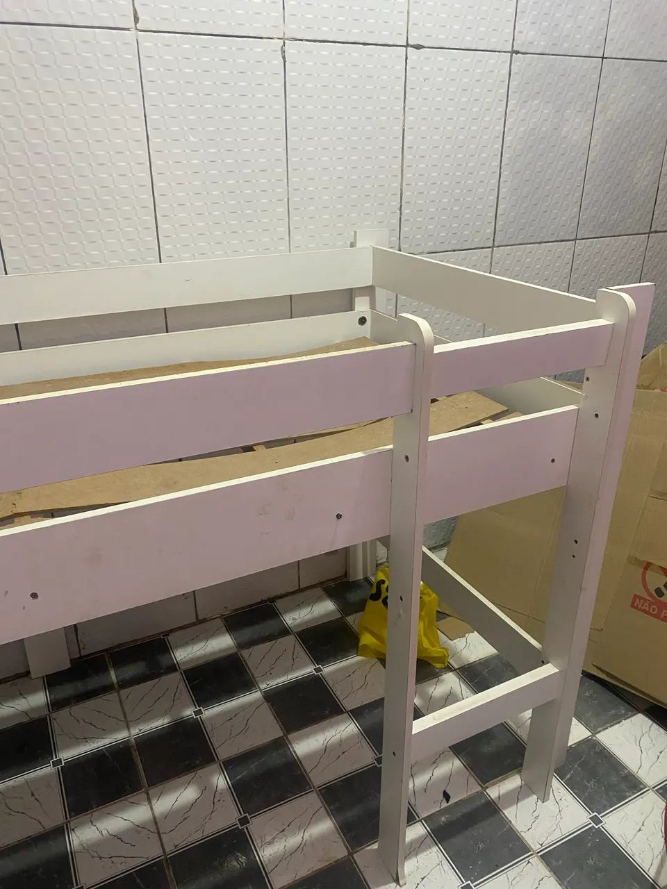 Cama infantil com escorregador  - Foto 4