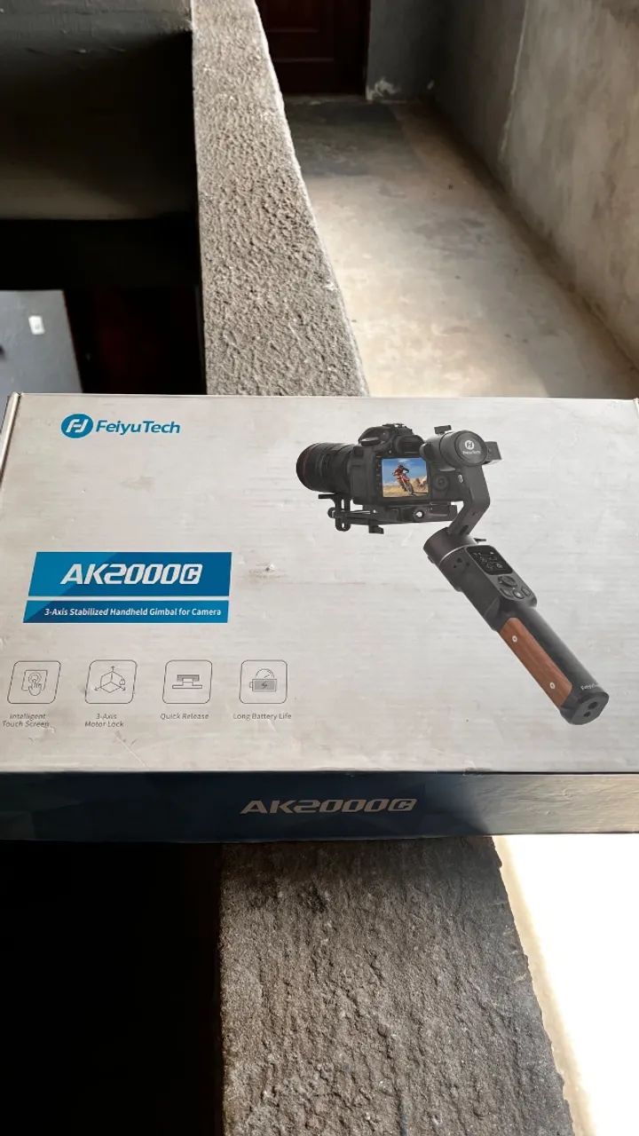 01Gimbal feiyu tech AK2000c / 01braço versátil - Foto 4
