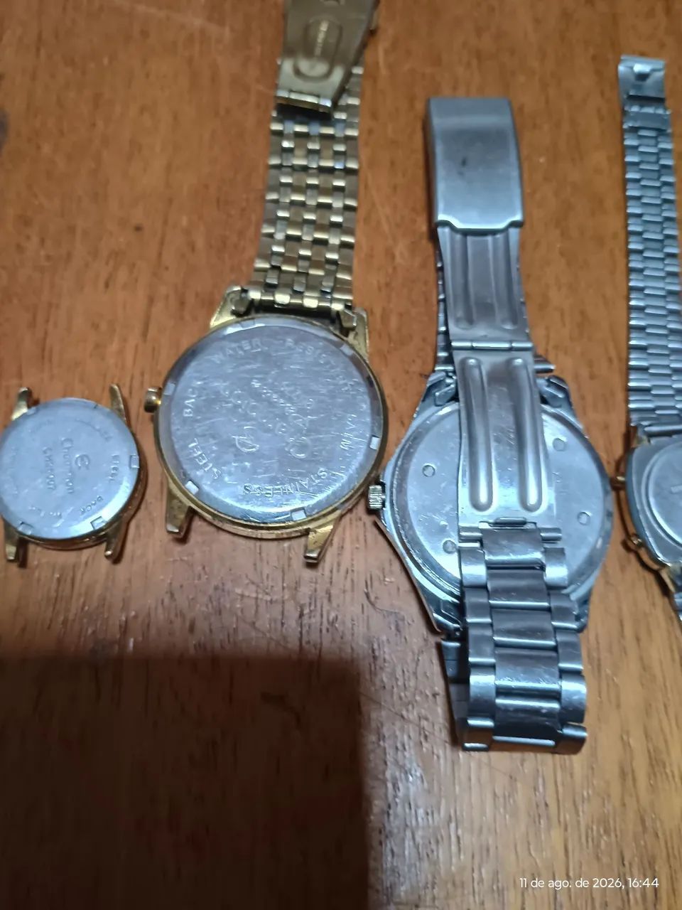 Kit relógios várias marcas para conserto ou retirada de peças  - Foto 2