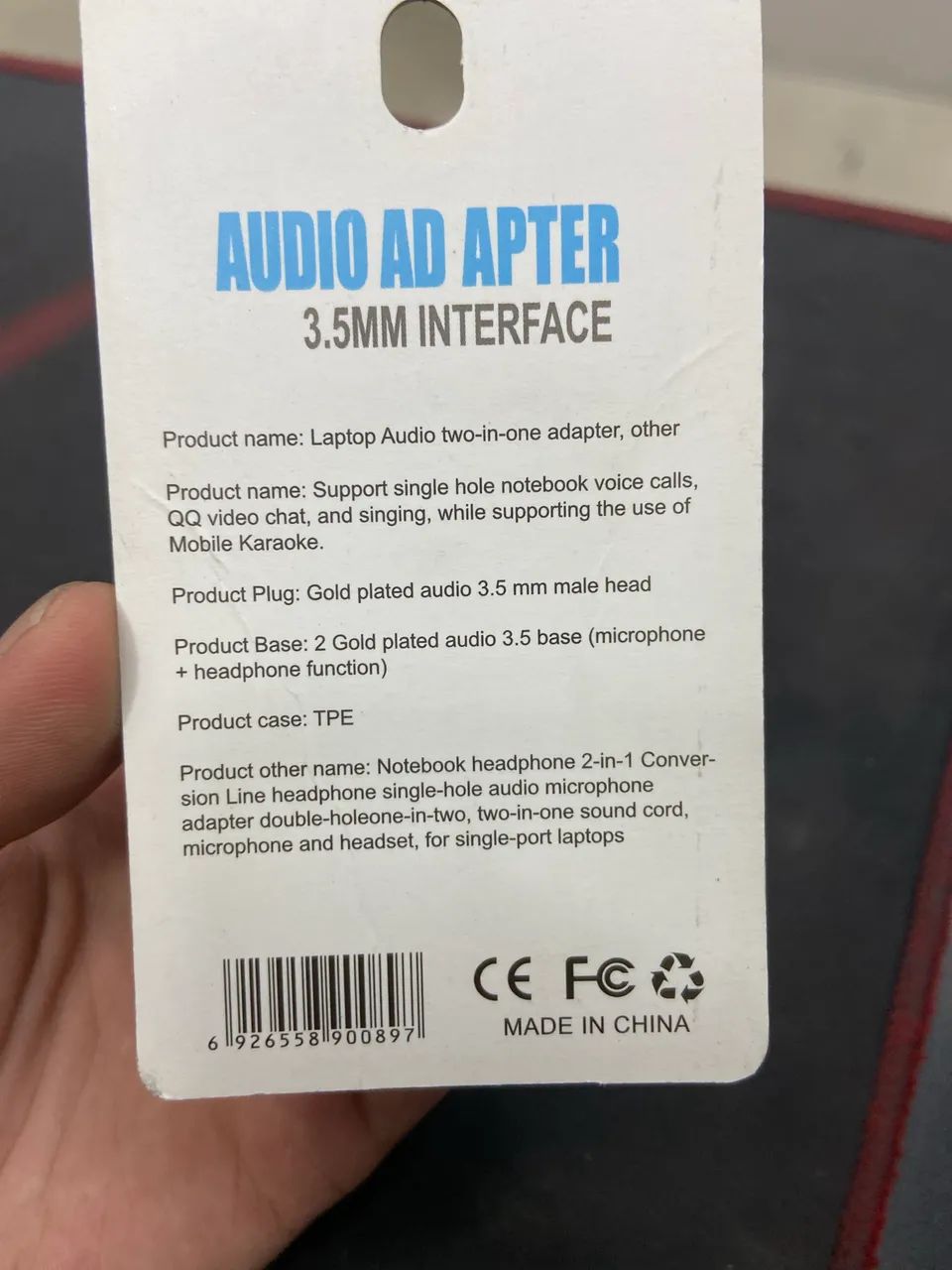 Cabo Adaptador P3 para P2 3.5mm para headset, Celular, Controle de Ps4 e Xbox One - Foto 2