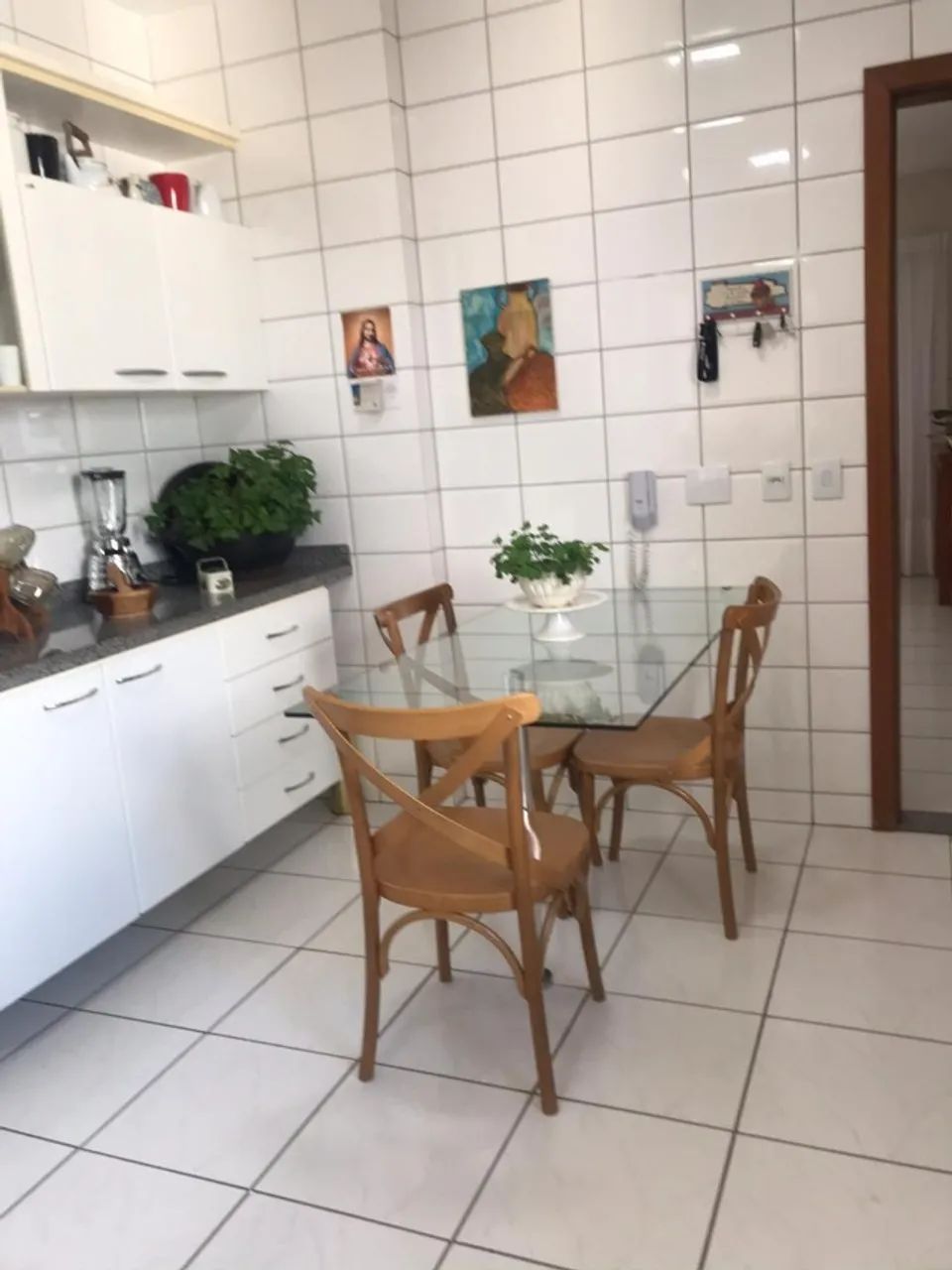 Mesa Sala/Jantar retangular vidro