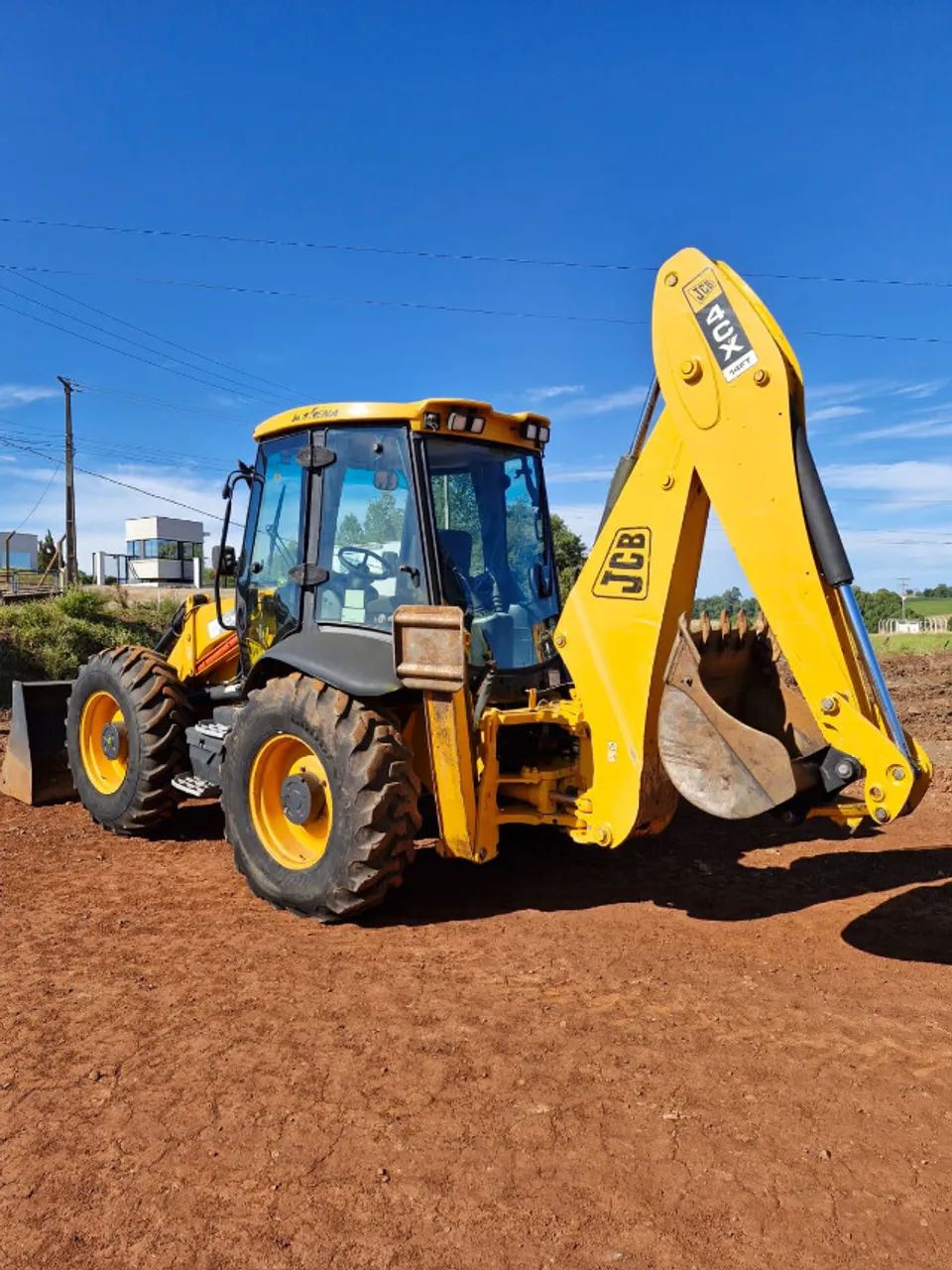 Retro Escavadeira JCB 4CX  Ano 2011 com 9100 horas - Foto 4