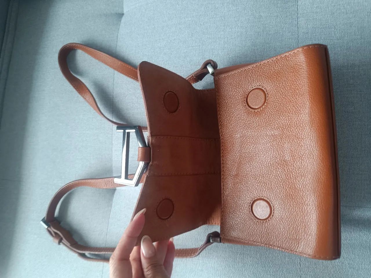 Bolsa Arezzo original couro legítimo  - Foto 4