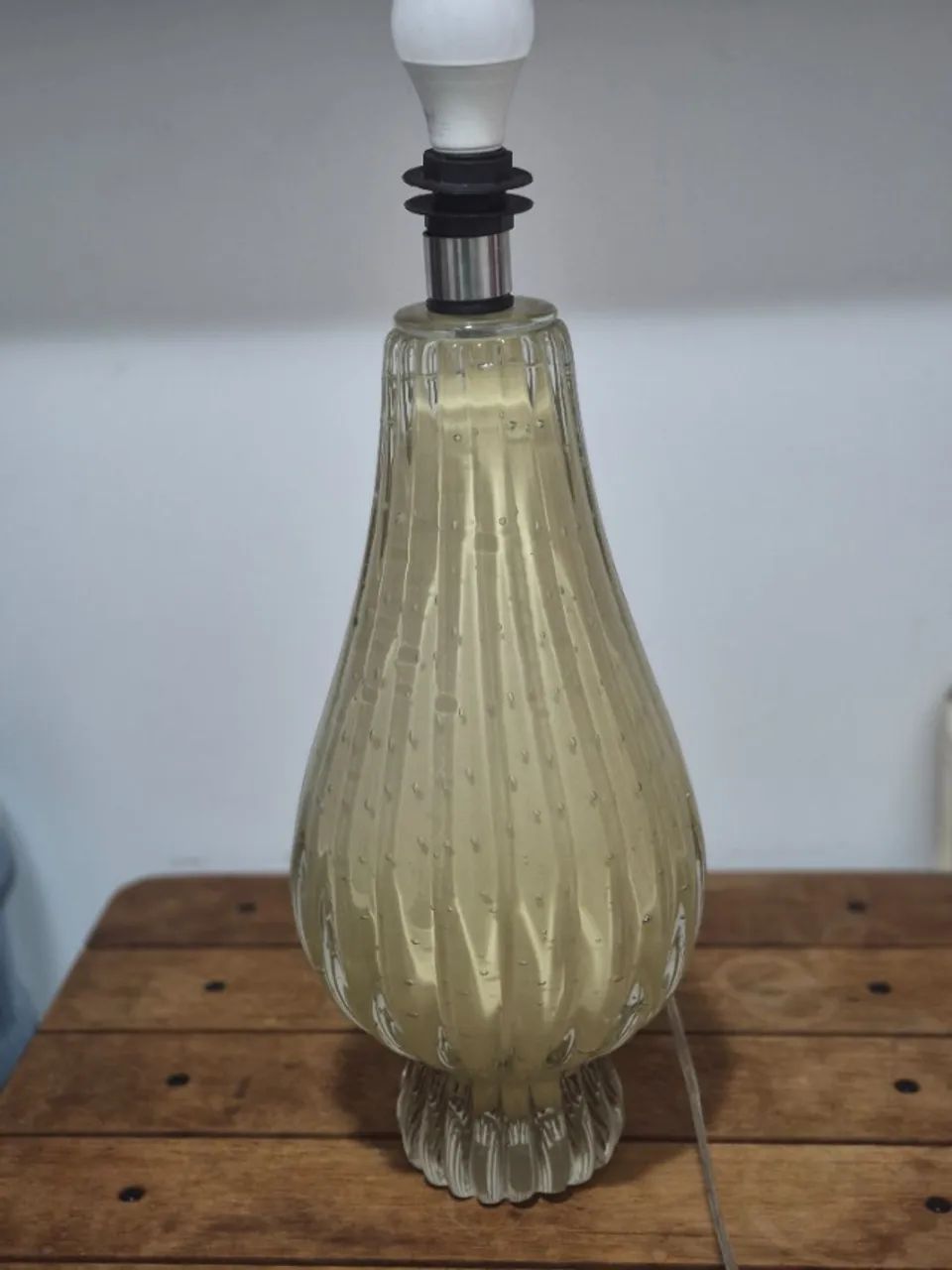 Abajur murano ambar  - Foto 3