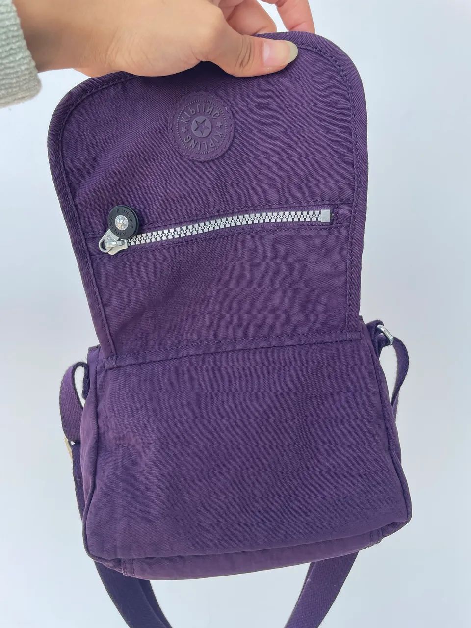 Bolsa de ombro kipling 