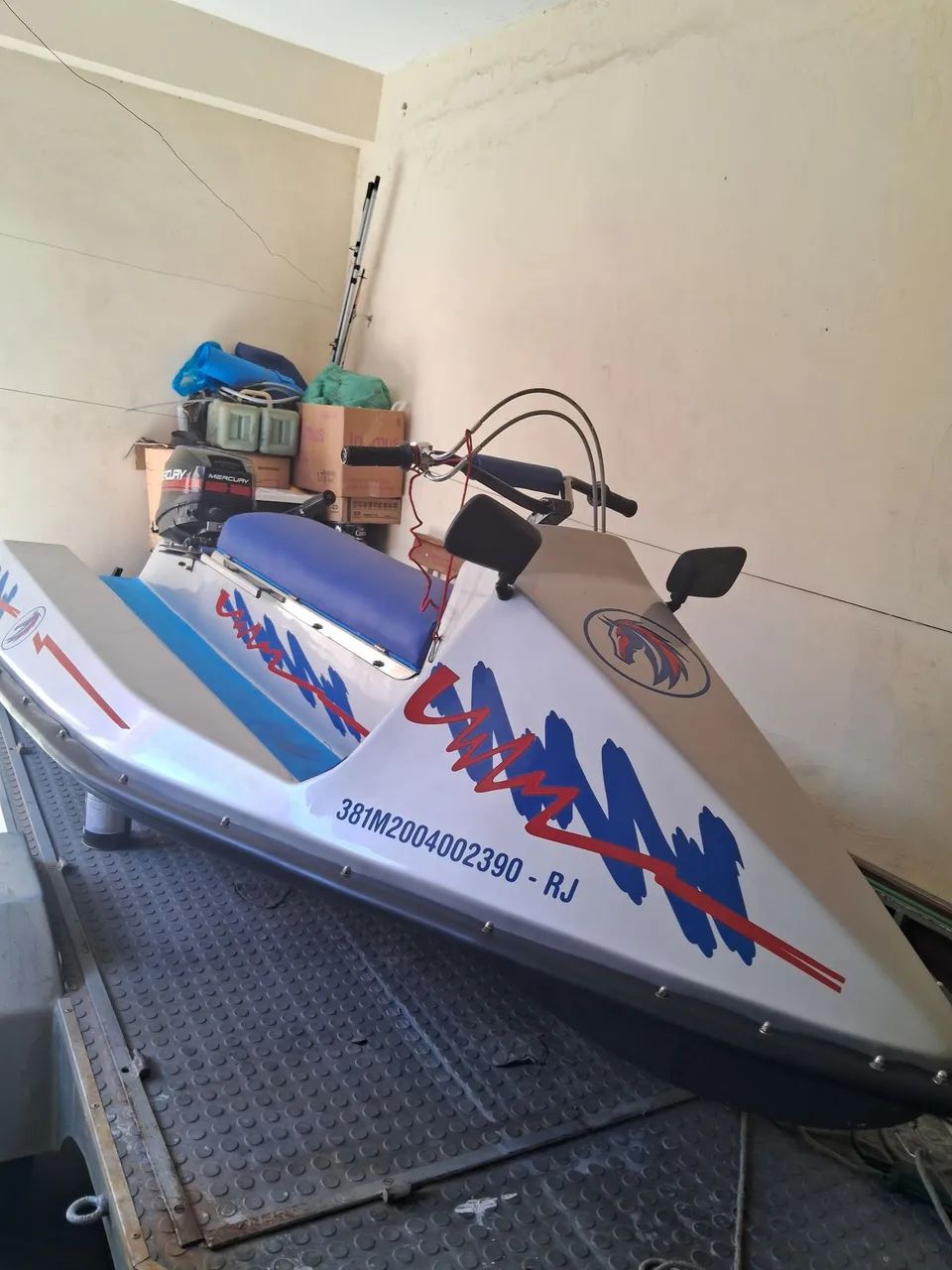  motonalta com motor de popa - Foto 5