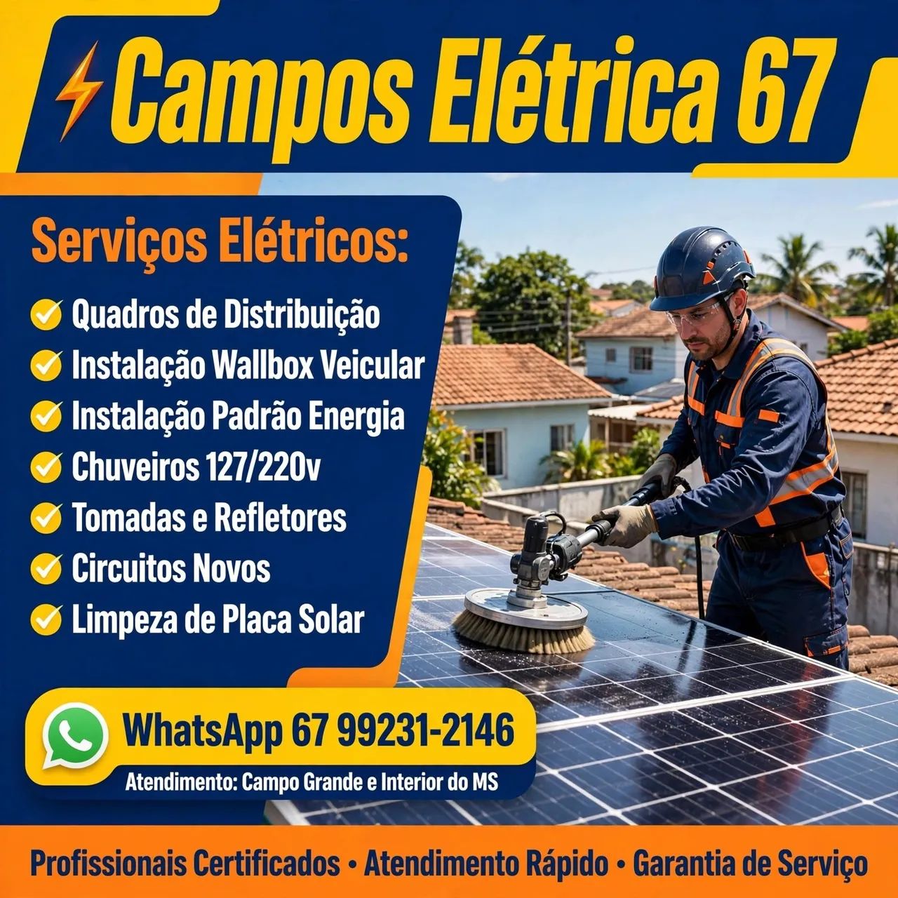 Limpeza Placa Solar  - Foto 2
