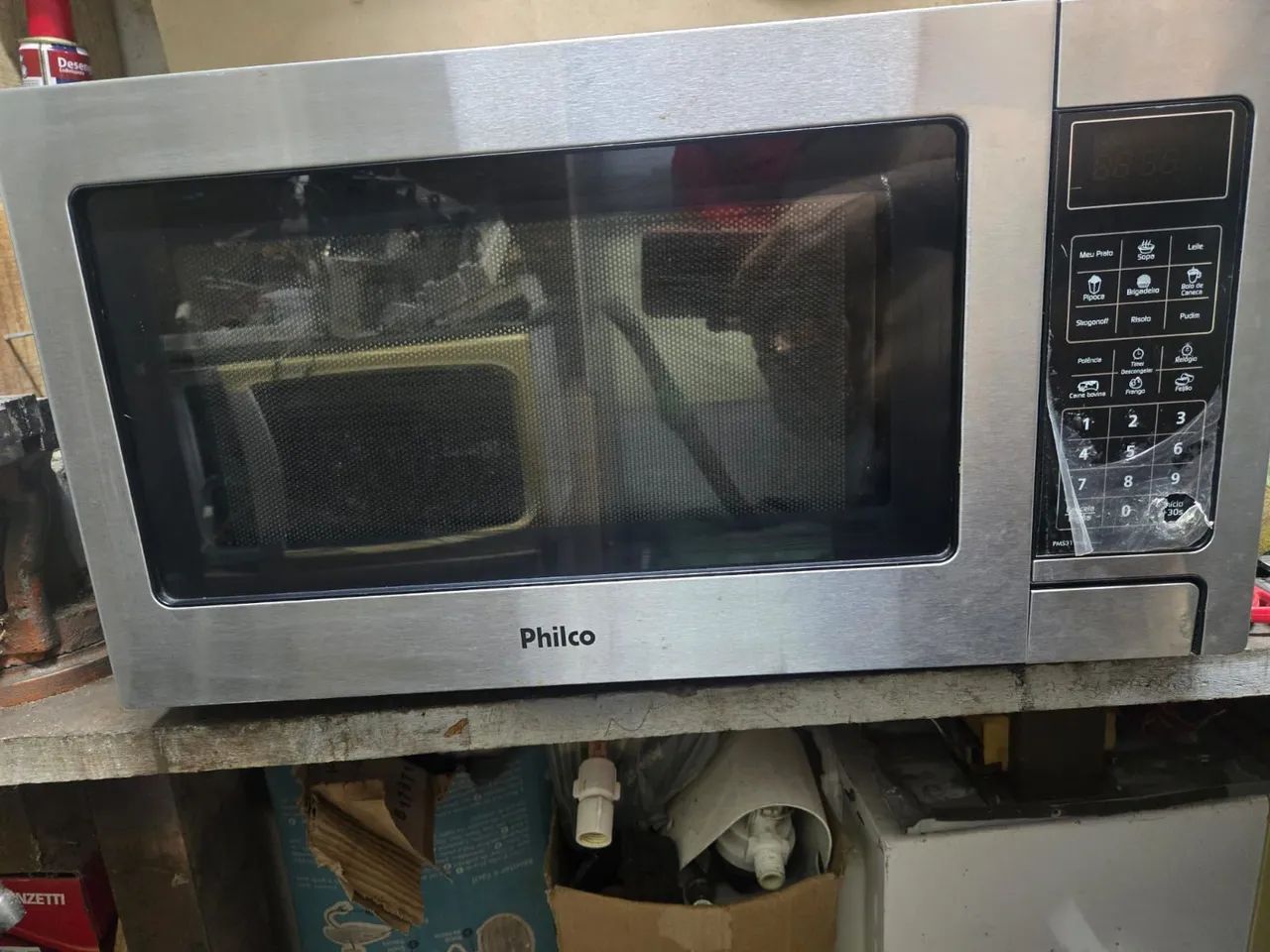 Microondas philco inox 32l