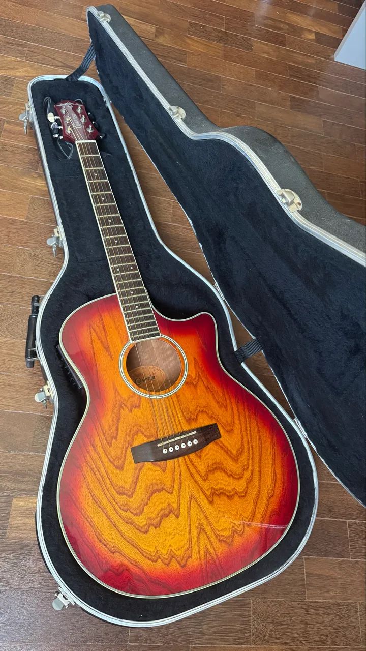 Violão Crafter EG-90CES Coreano Eletroacústico  - Foto 4