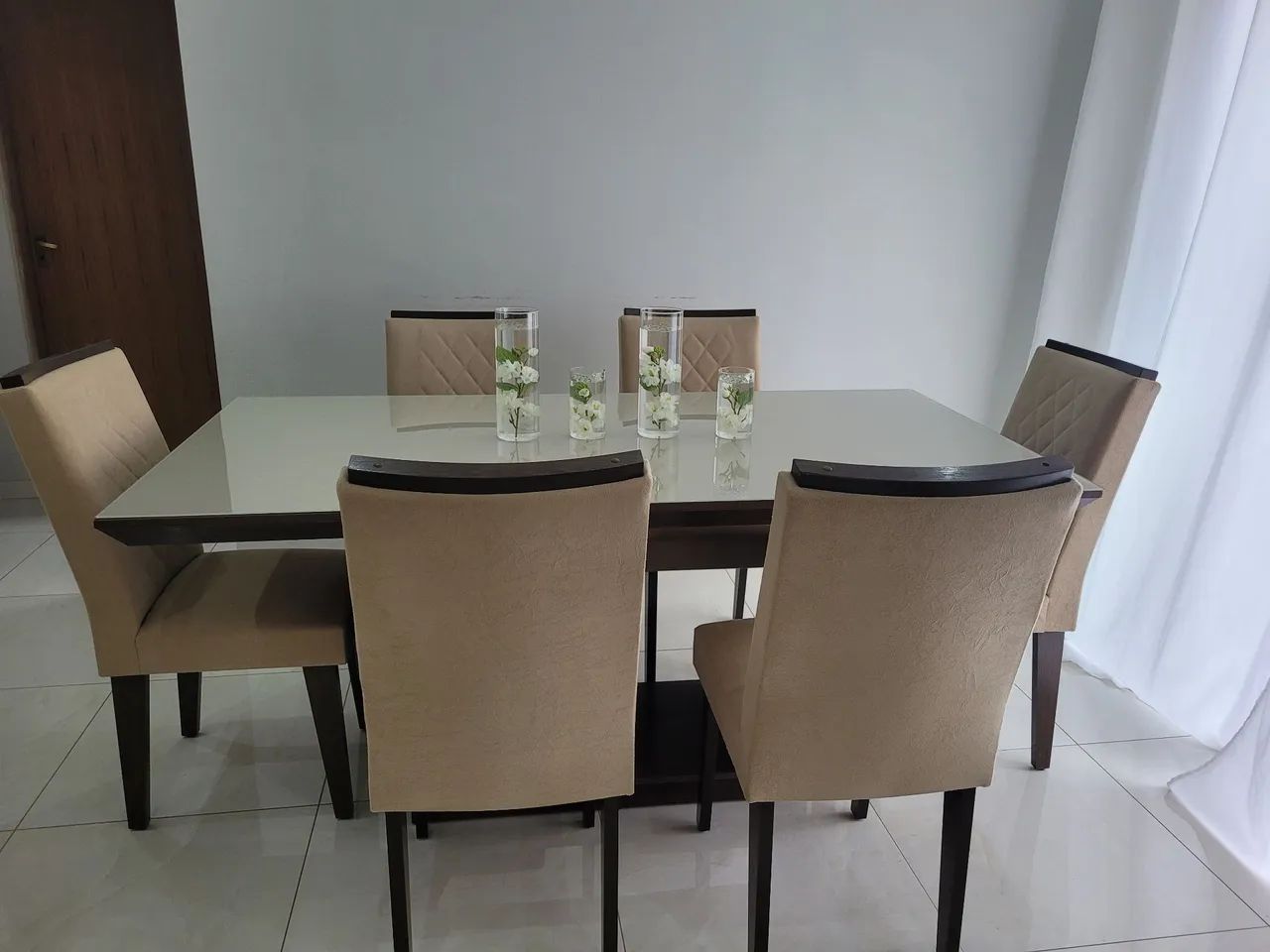 Mesa de jantar + 6 cadeiras64962116249347121