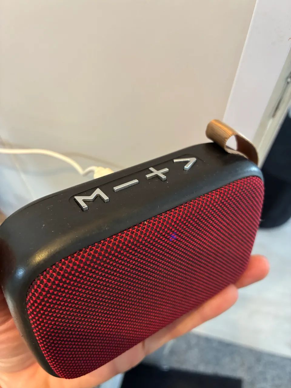 Caixa de som Bluetooth T&G Vermelha - Foto 4