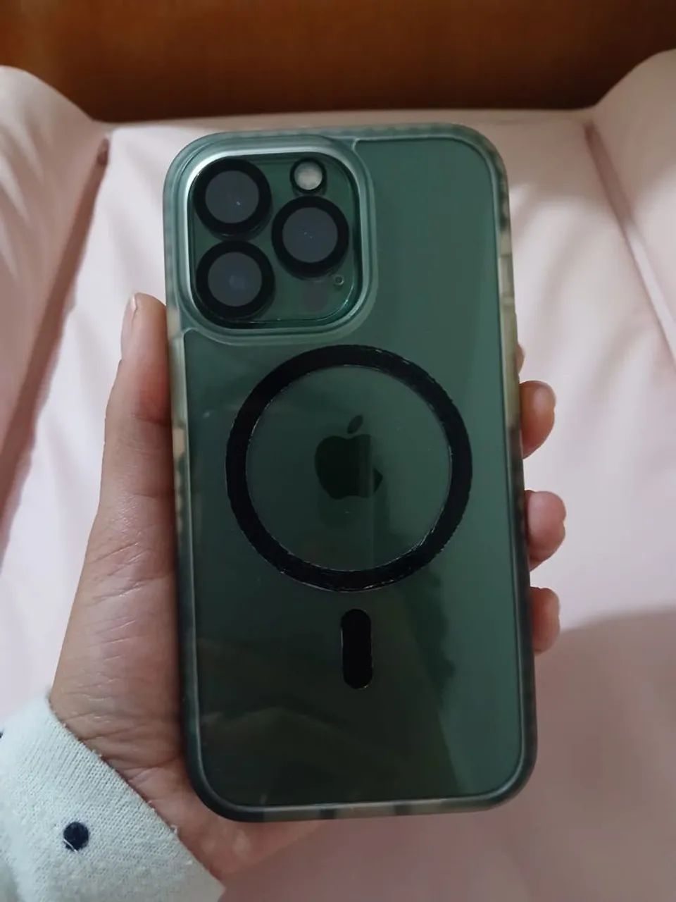 iPhone 13 Pro verde alpino - IMPECÁVEL! - Foto 5