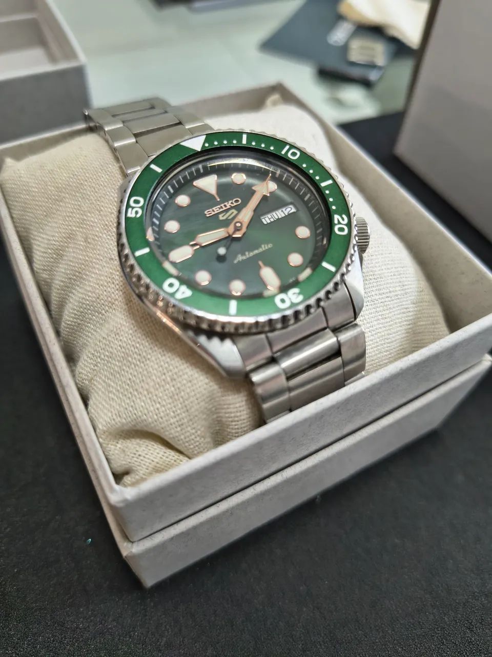 Relógio Seiko 5 lindo e bem conservado  - Foto 4