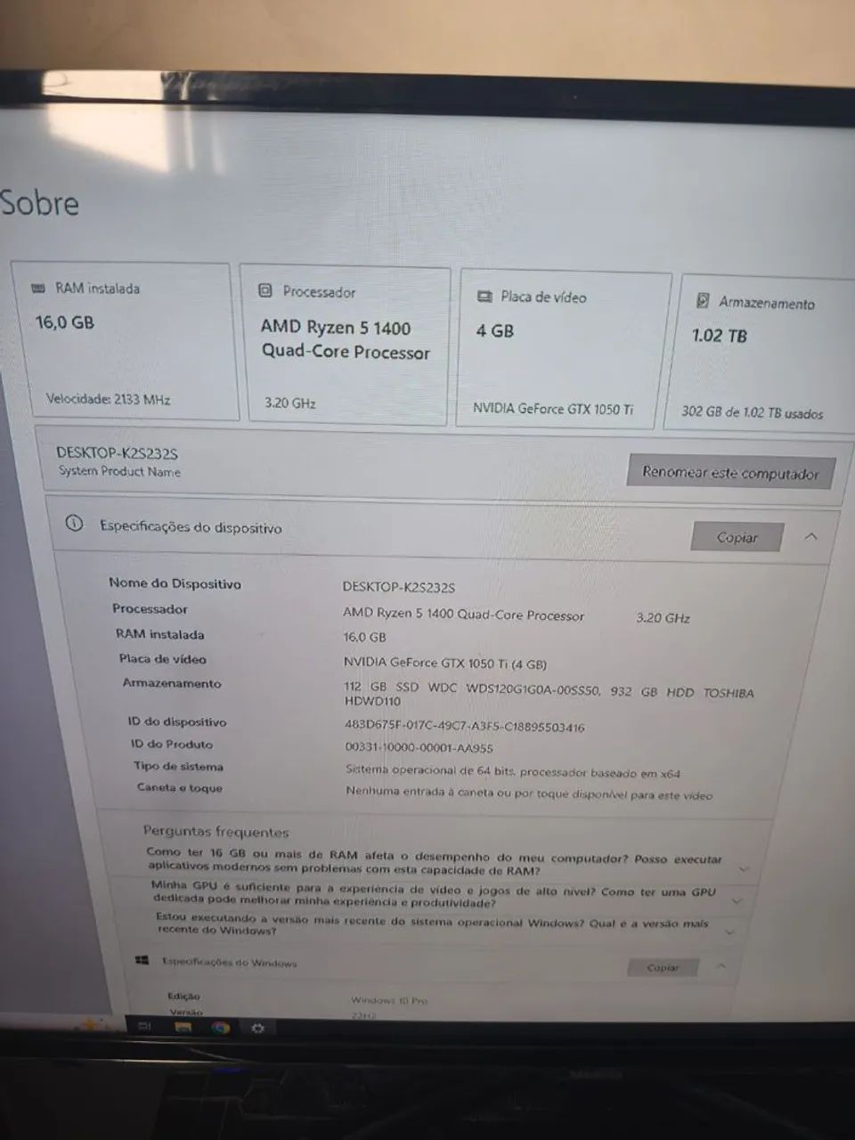 Pc Gamer Ryzen 5 - Foto 5