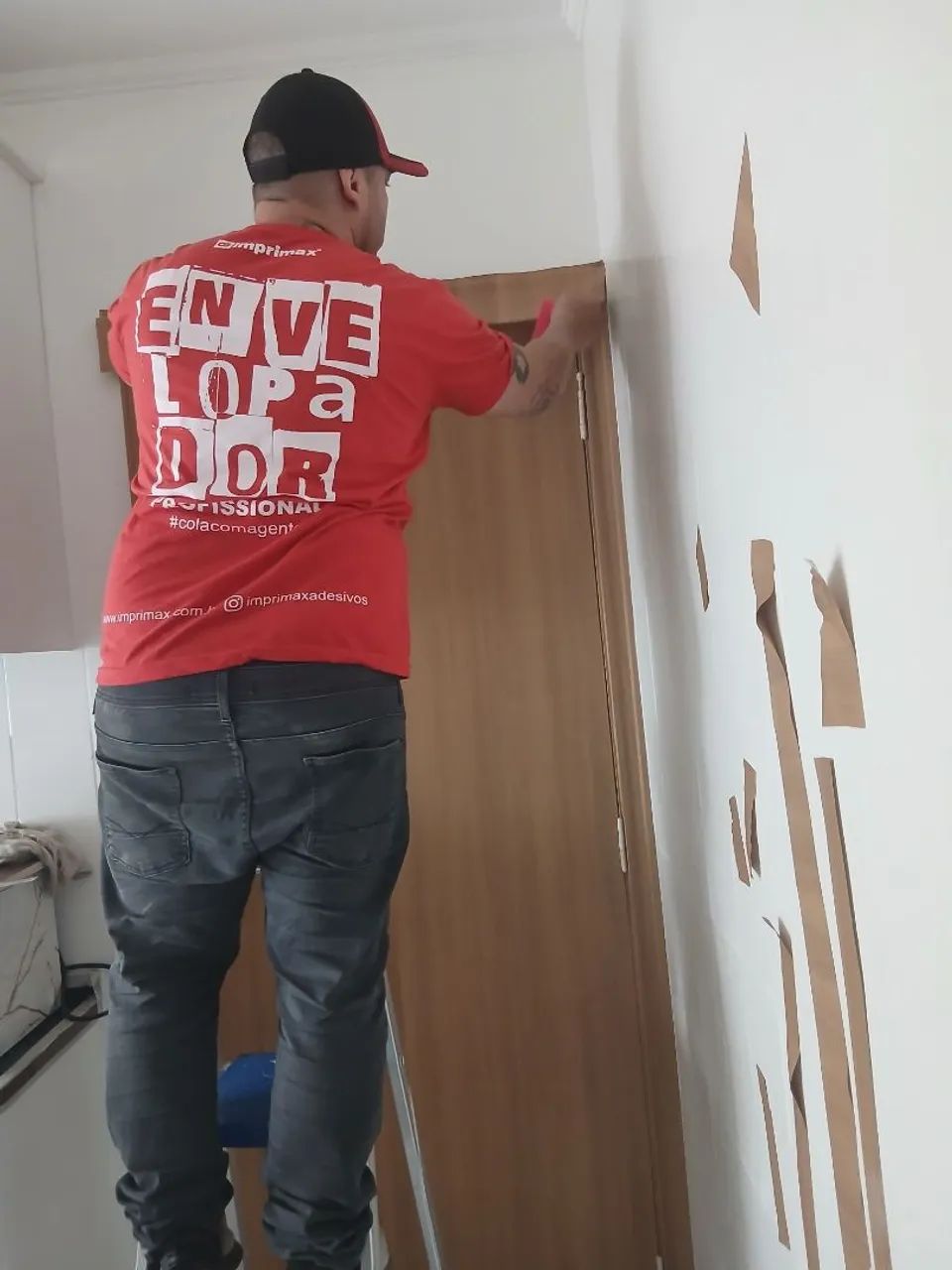 Revestimento adesivo madeiras  - Foto 6