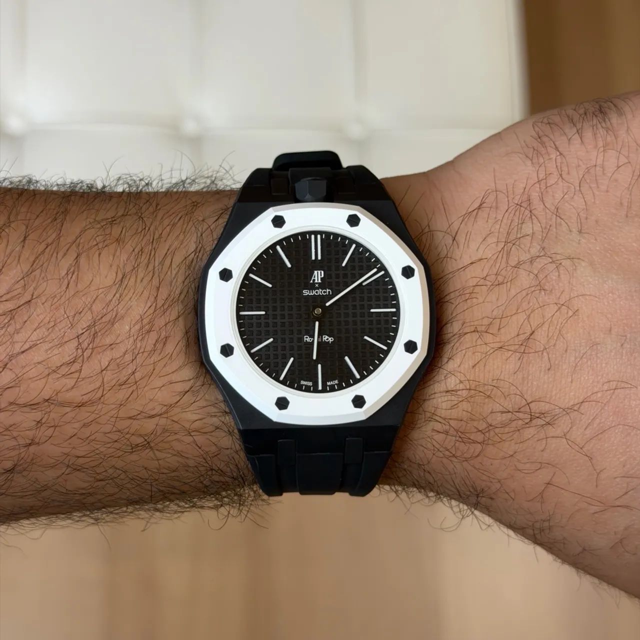 Audemars Piguet x Swatch - Royal Pop Ocho Negro - Foto 2