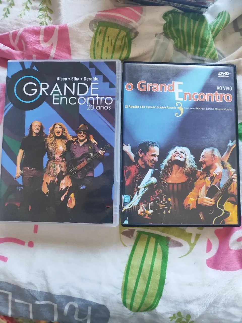 O grande encontro 3 e 20 anos dvds lindos