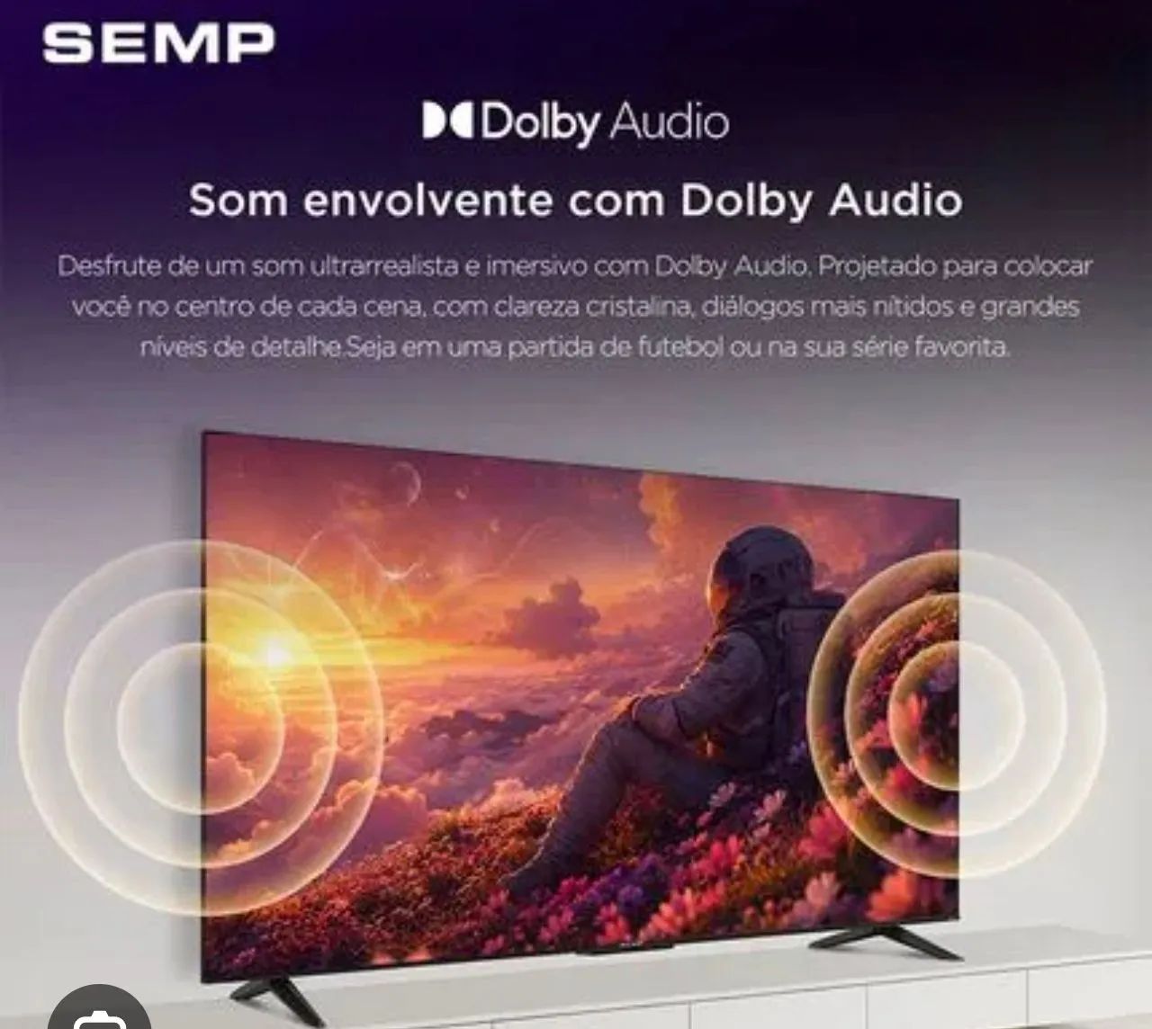 SMART TV 55 POLEGADAS 4K ROKU SEMP - Foto 2