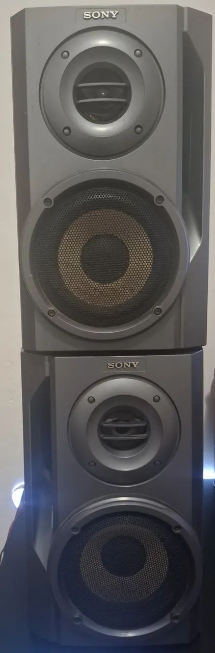 Sony Sound System MHC-DX10B c/ defeito, caixas funcionando. - Foto 3