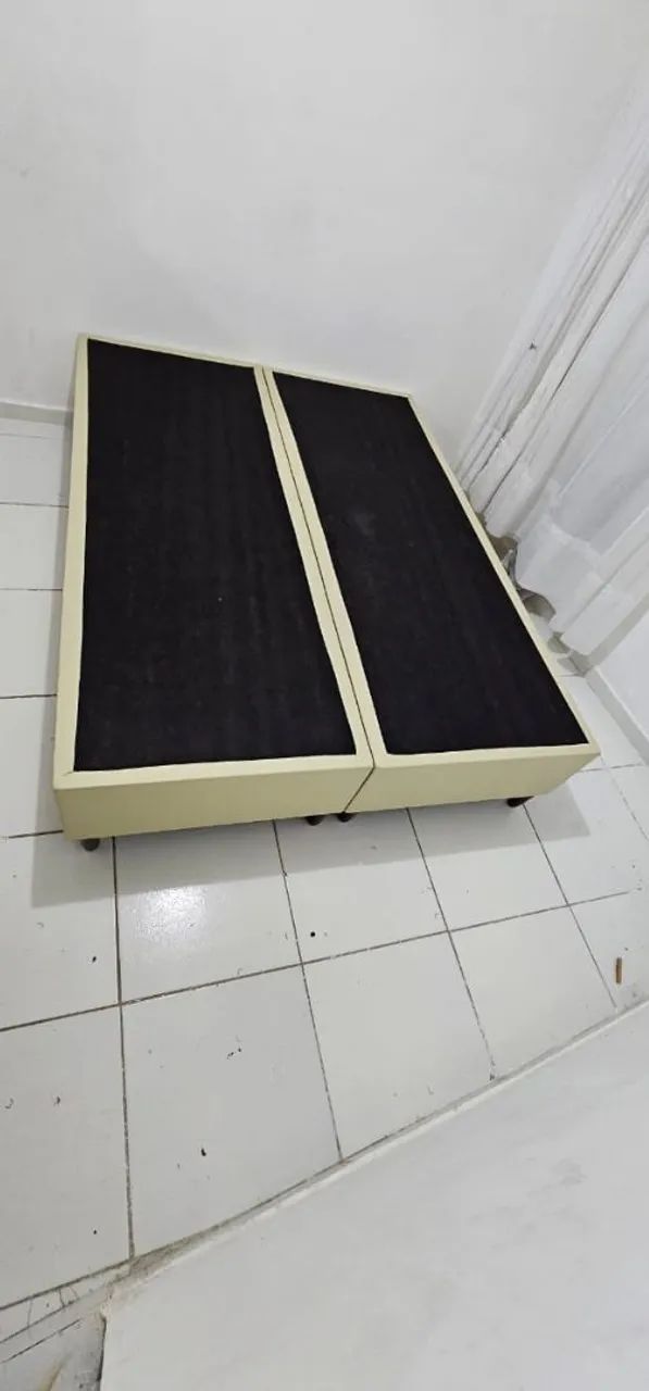 Base box bipartido 138x188x40cm  - Foto 2