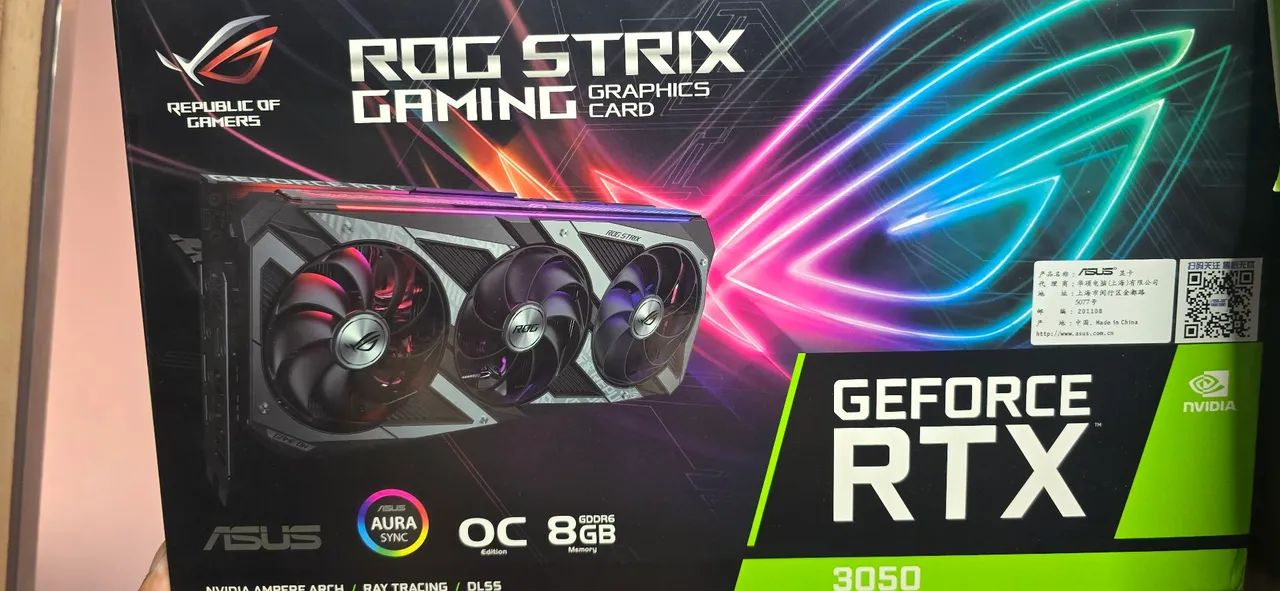 RTX 3050 ROG STRIX