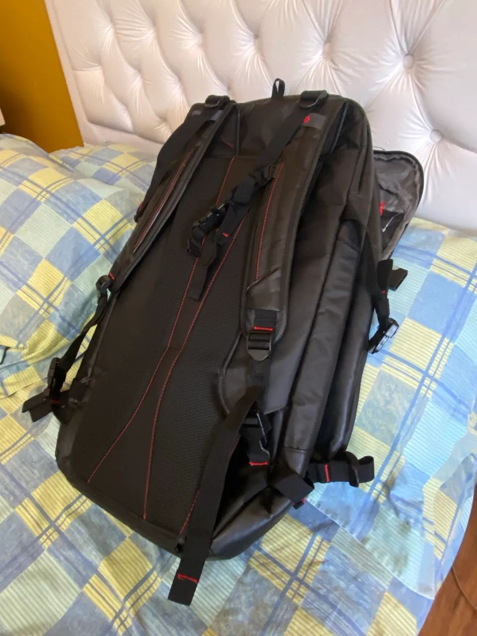 Mochila para Trekking Sansonite - reciclem - Foto 3