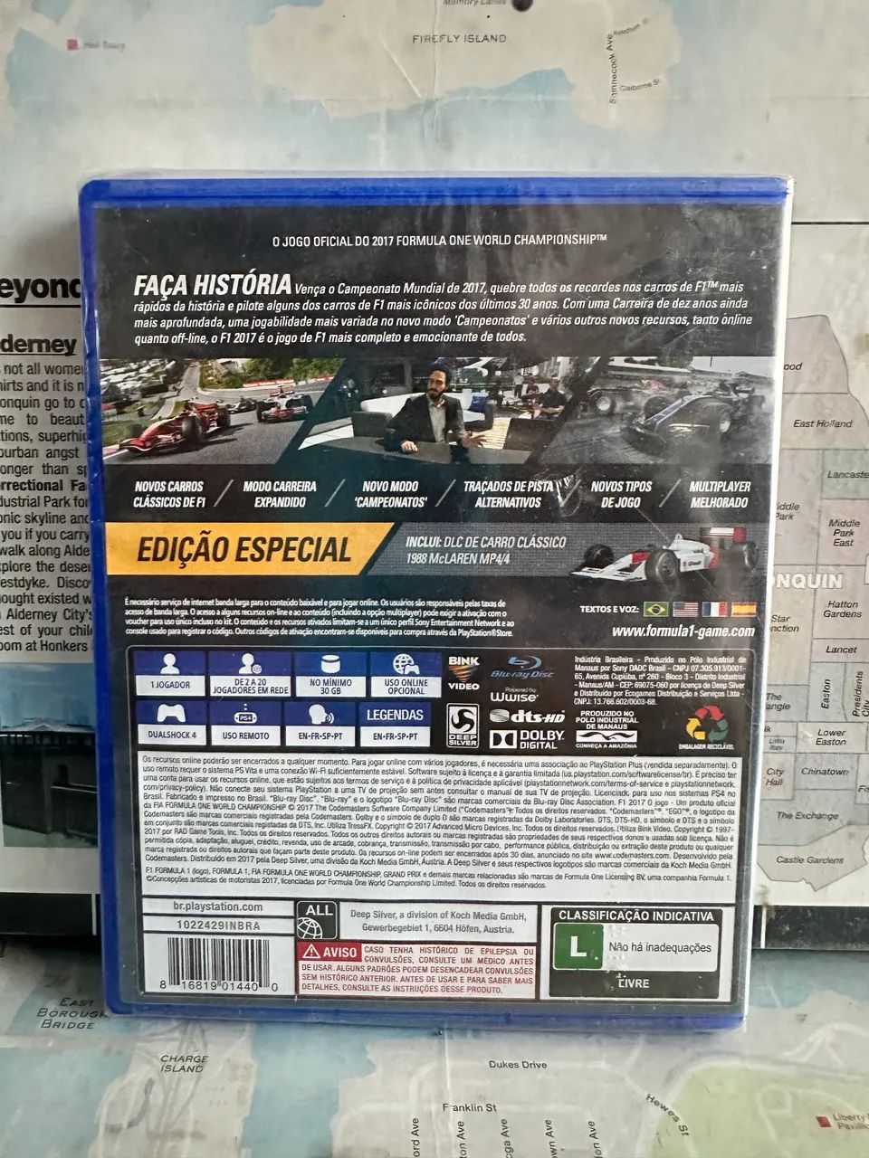 Fórmula 1 - 2017 - PS4 lacrado! - Foto 2