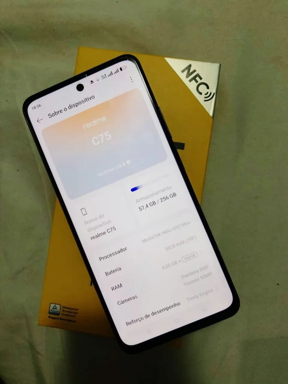 Realme C75 NFC 256GB 8RAM - Foto 3