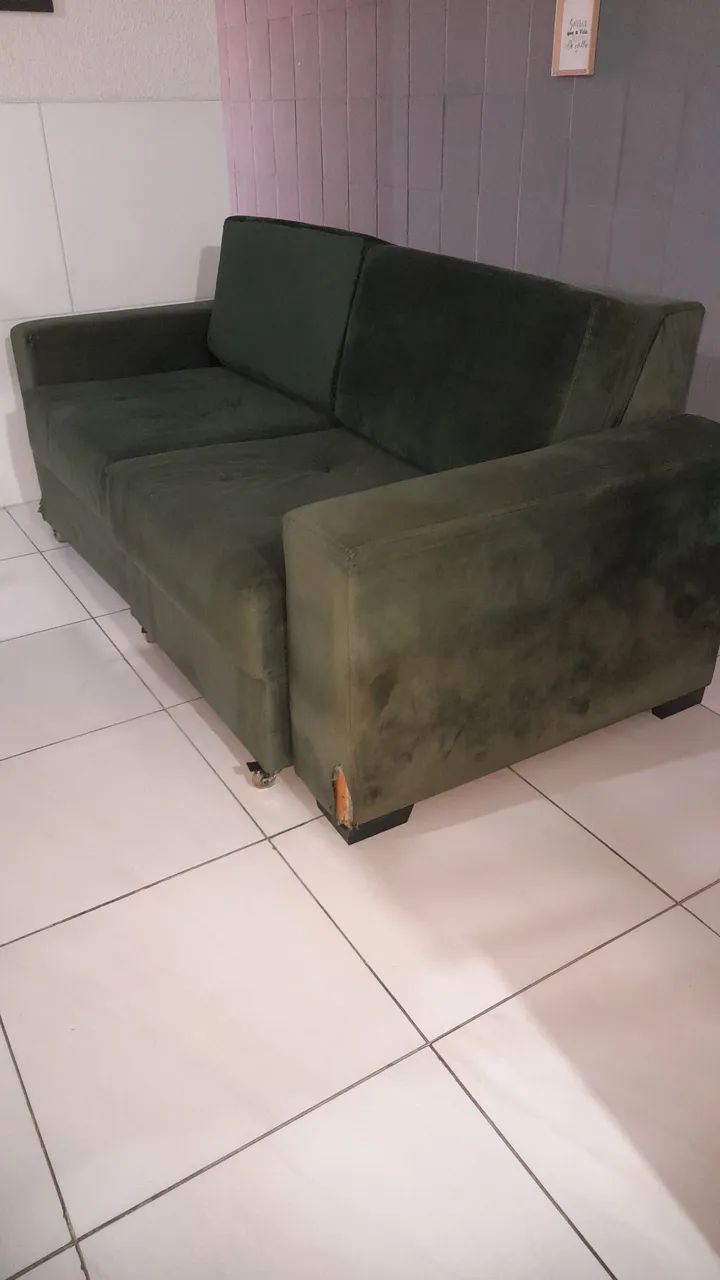 Sofá retrátil chama no zap *  - Foto 2