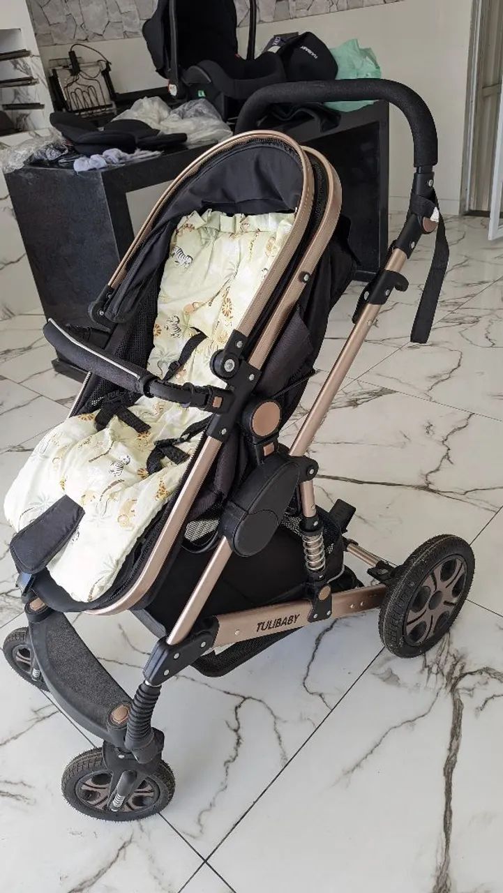 Carrinho bebê 3 em 1 - Foto 3