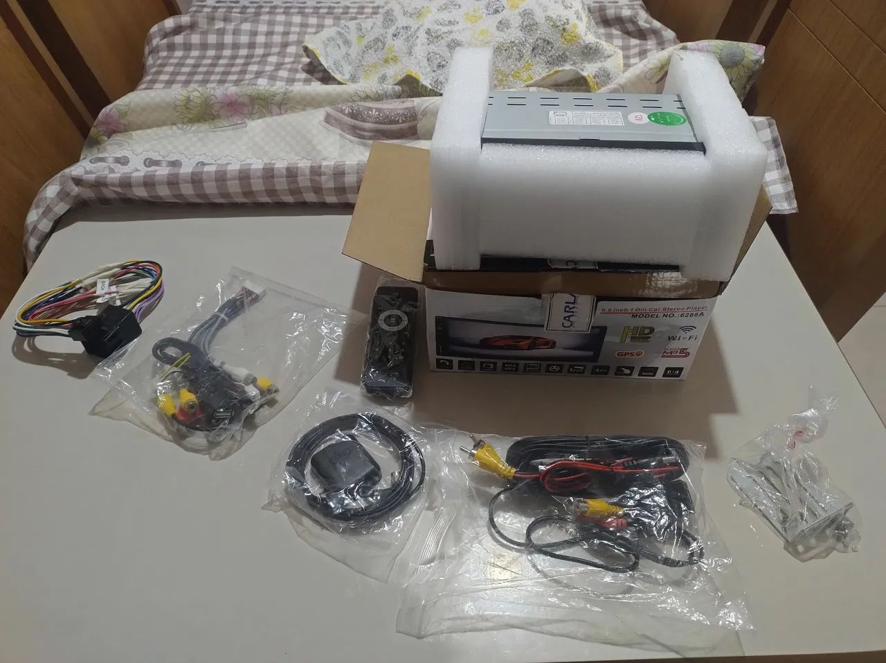 Multimédia 1din 7 pegadas - Foto 4