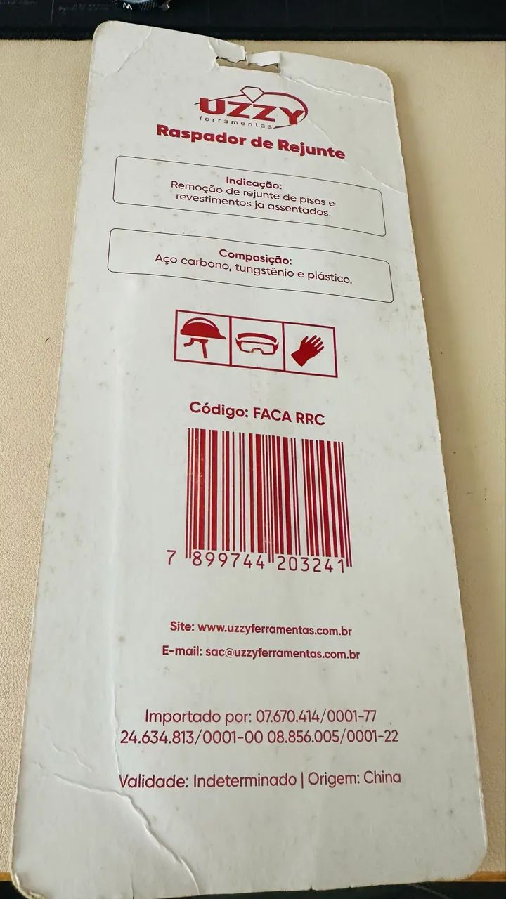 Grout Scraper
