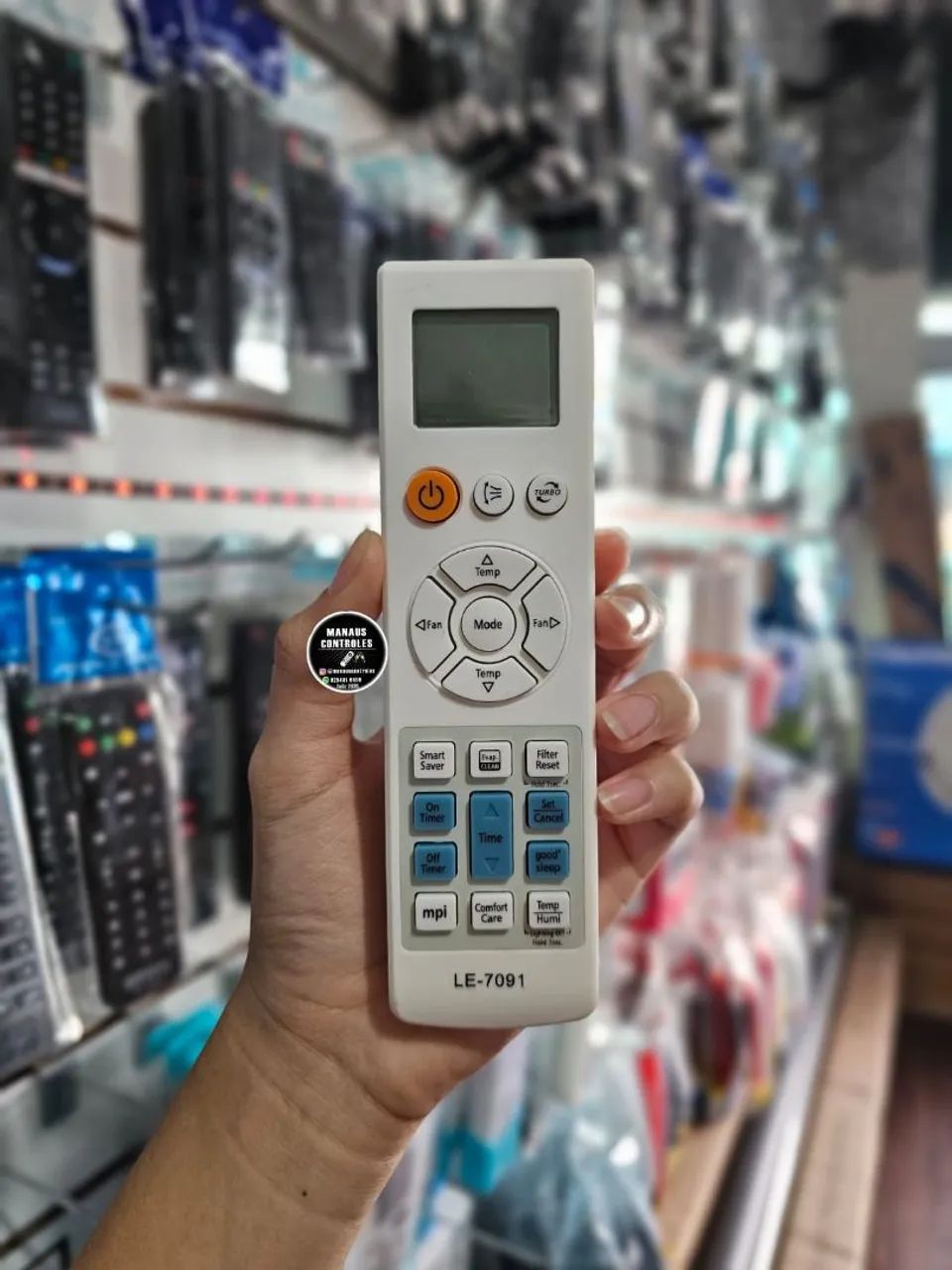 controle Samsung para ar-condicionado