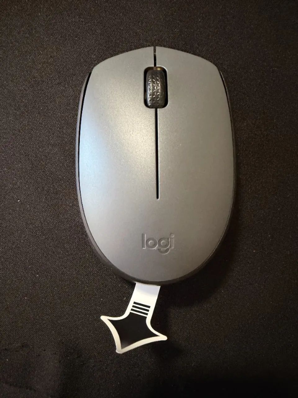 Mouse Sem Fio Logitech M170 Cinza - Novo - Foto 2
